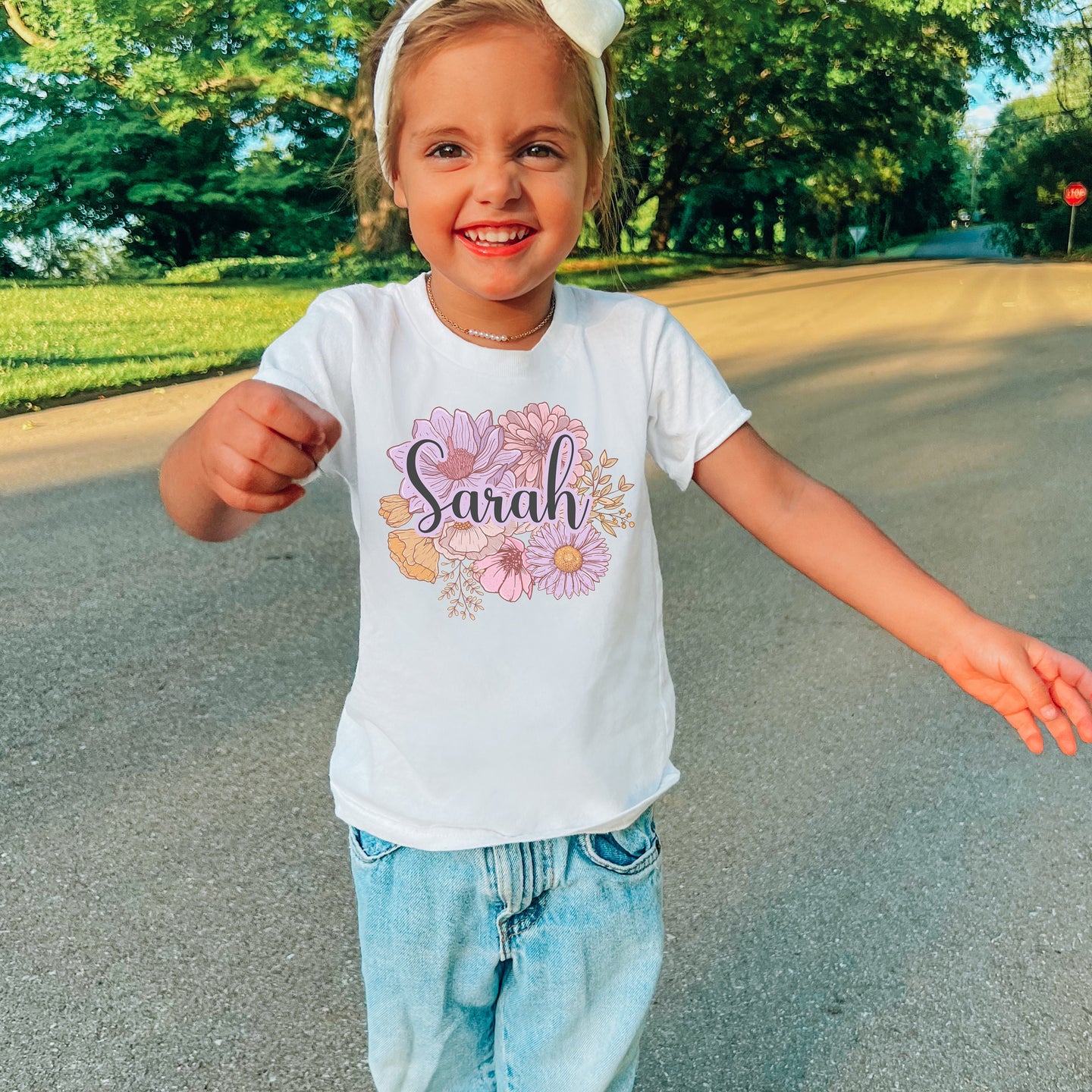 Retro Kids Name Shirt, Personalized Kids Shirt, Personalized comfort colors Shirt, Custom Name Girl Tshirt, Custom Girl Tee, Custom Boy Tee